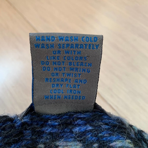 Squaw Valley 80's Vintage Wool Ski Sweater Front Zip Ladies' Medium - Picture 11 of 11